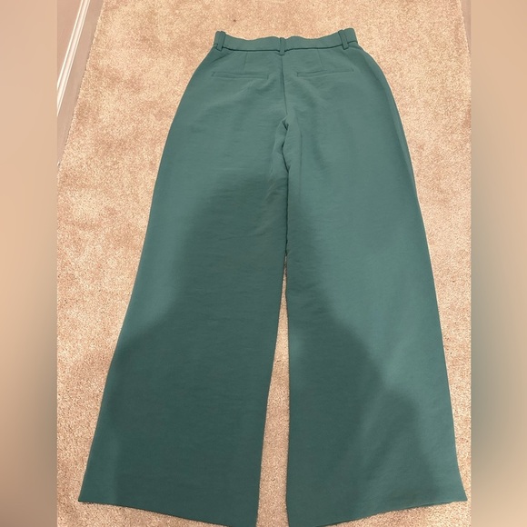 Abercrombie & Fitch Mint green trouser pants size 27/4 Long - Picture 2 of 2